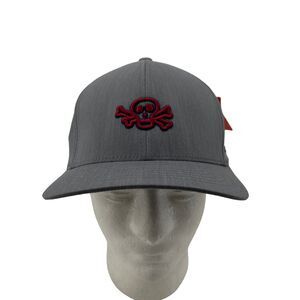 Bettinardi Golf Hat Mens L/XL Fitted Skull Cross Bones Slouch Cap FlexFit Sample